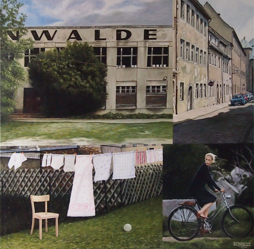 Das andere Land, das gleiche Land 2021 100 x 100 cm